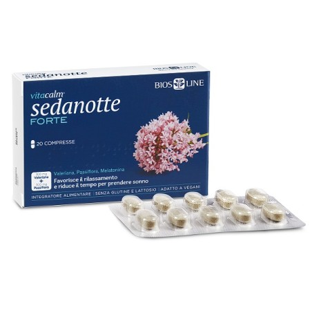 Bios Line Vitacalm Sedanotte Forte 20 Compresse Bios Line Vitacalm Sedanotte Forte 20 Compresse