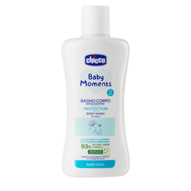 Chicco Baby Moments Bagno Corpo Senza Lacrime Protection 200 Ml Chicco Baby Moments Bagno Corpo Senza Lacrime Protection 200 Ml