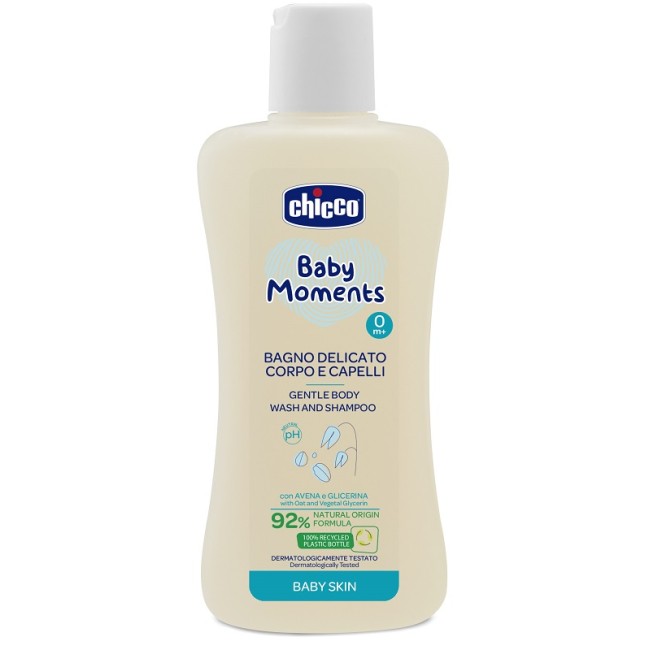 Chicco Baby Moments Bagno Shampoo Delicate 200 Ml Chicco Baby Moments Bagno Shampoo Delicate 200 Ml