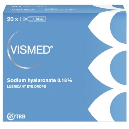 Trb Chemedica Collirio Lubrificante Vismed Con Acido Ialuronico 0,18% 20 Fialette X 0,3 Ml