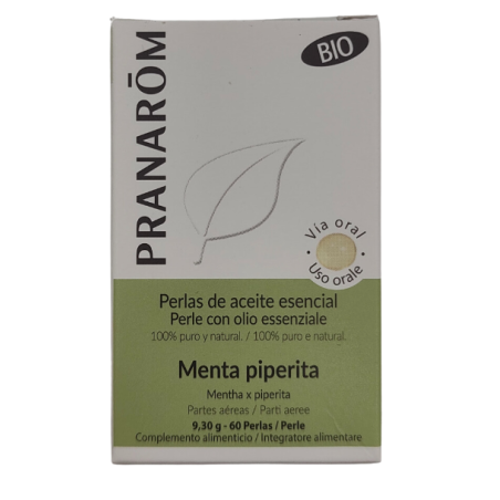 Herbalgem Pranarom Menta Piperita Bio 60 Perle