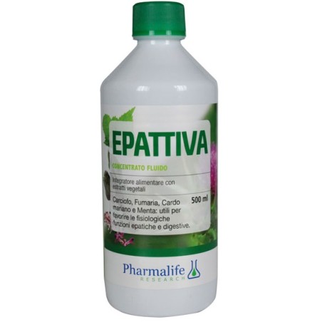 Pharmalife Research Epattiva Concentrato Fluido 500 Ml Pharmalife Research Epattiva Concentrato Fluido 500 Ml