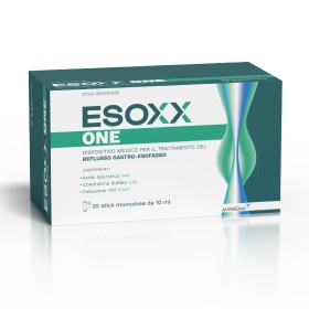 Bustine stick pack Esoxx One per reflusso gastroesofageo confezione da 20 stick da 10 ml