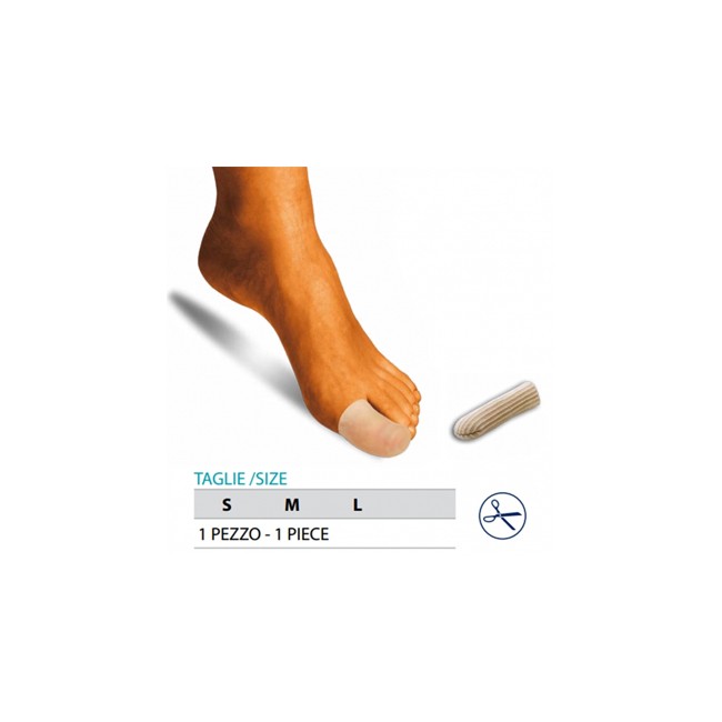 Orione Ok Ped G105 Cappuccio Proteggi Dita Gel Polimero Rivestito Tessuto L 1 Pezzo Orione Ok Ped G105 Cappuccio Proteggi Dita Gel Polimero Rivestito Tessuto L 1 Pezzo