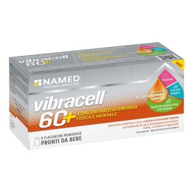 Named Vibracell 60+ 8 Flaconcini 15 Ml Senza Glutine Naturalmente Privo Di Lattosio