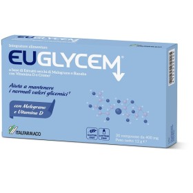 Italfarmaco Euglycem 30 Compresse Da 400 Mg Senza Glutine Senza Lattosio