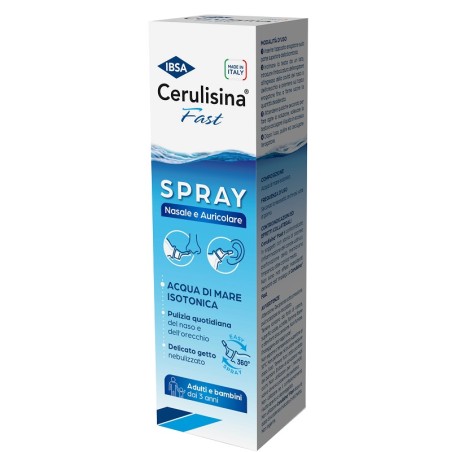 Ibsa Farmaceutici Cerulisina Fast Naso/orecchio Spray 100 Ml