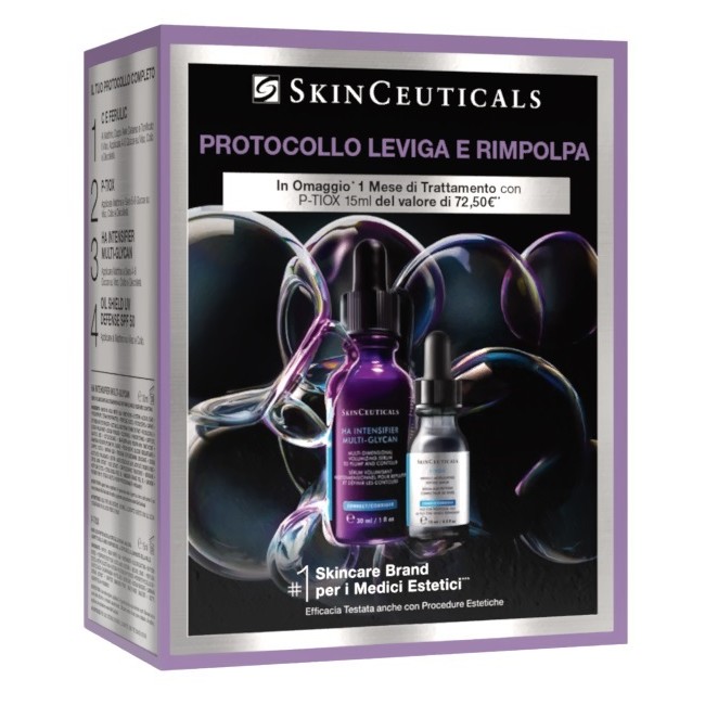 Skinceuticals Skinceutical Protocollo Leviga & Rimpolpa 1 Ha Intensifier Multi-glycan 30 Ml + 1 P-tiox 15 Ml