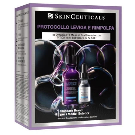 Skinceuticals Skinceutical Protocollo Leviga & Rimpolpa 1 Ha Intensifier Multi-glycan 30 Ml + 1 P-tiox 15 Ml