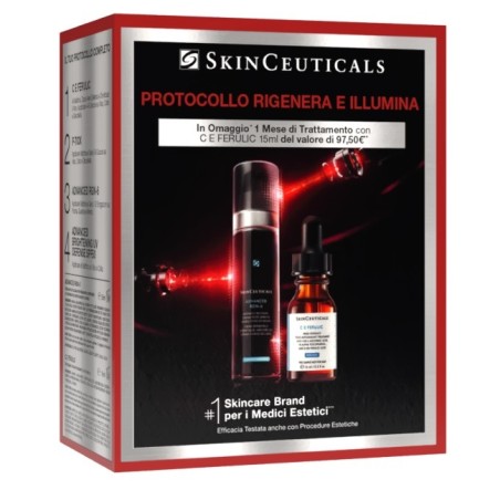Skinceuticals Skinceutical Protocollo Rigenera & Illumina 1 Advanced Rgn-6 50 Ml + 1 C E Ferulic 15 Ml