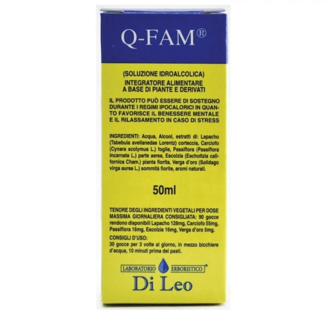 Laboratorio Erboristico Di Leo Q-fam 50 Ml