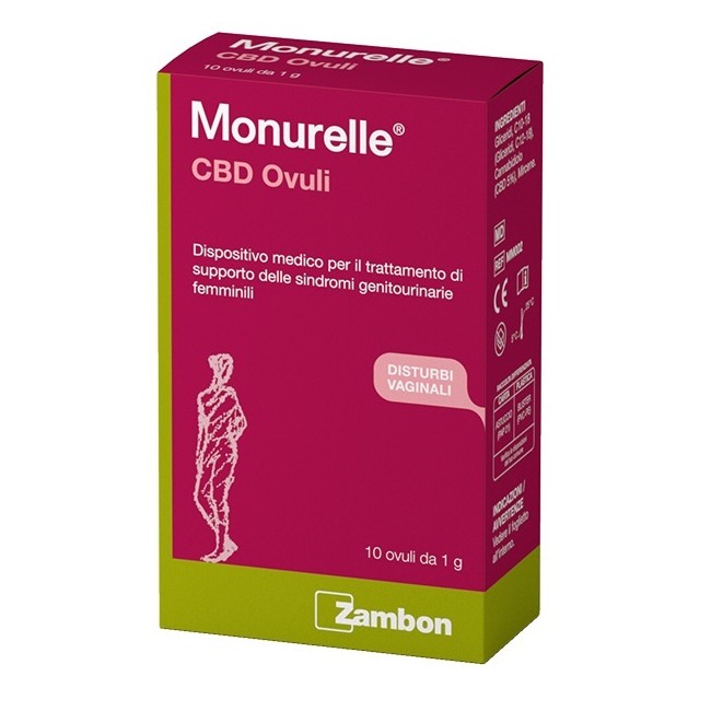 Zambon Monurelle Cbd 10 Ovuli 1 G Zambon Monurelle Cbd 10 Ovuli 1 G