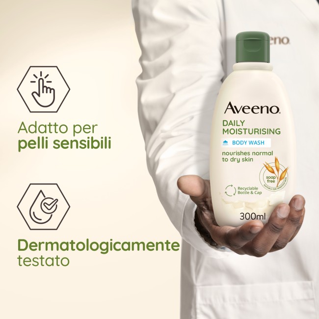 Johnson & Johnson Aveeno Bagno Doccia 300 Ml