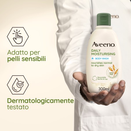Johnson & Johnson Aveeno Bagno Doccia 300 Ml