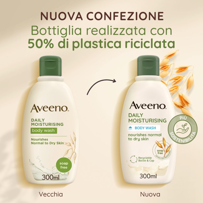Johnson & Johnson Aveeno Bagno Doccia 300 Ml