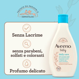 Bagnetto delicato Aveeno Baby Daily Care corpo e capelli 250 ml Bagnetto delicato Aveeno Baby Daily Care corpo e capelli 250 ml