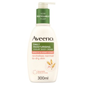 Aveeno Crema Corpo Yogurt Albicocca&miele 300 Ml