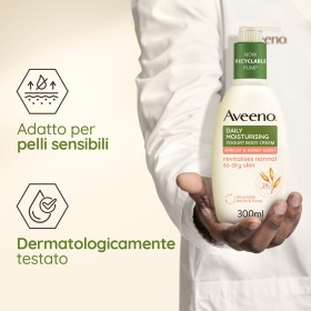 Aveeno Crema Corpo Yogurt Albicocca&miele 300 Ml Aveeno Crema Corpo Yogurt Albicocca&miele 300 Ml