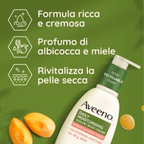 Aveeno Crema Corpo Yogurt Albicocca&miele 300 Ml Aveeno Crema Corpo Yogurt Albicocca&miele 300 Ml