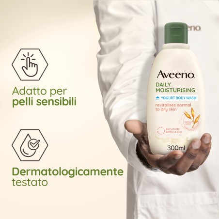 Aveeno Bagno Doccia Yogurt Albicocca&miele 300ml Aveeno Bagno Doccia Yogurt Albicocca&miele 300ml
