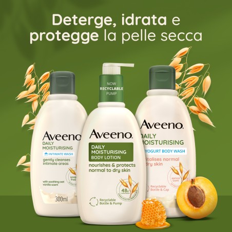 Aveeno Bagno Doccia Yogurt Albicocca&miele 300ml Aveeno Bagno Doccia Yogurt Albicocca&miele 300ml