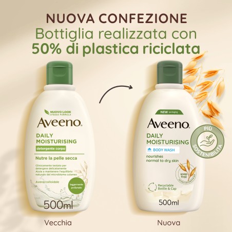 Aveeno Detergente Corpo Bagnodoccia 500 Ml