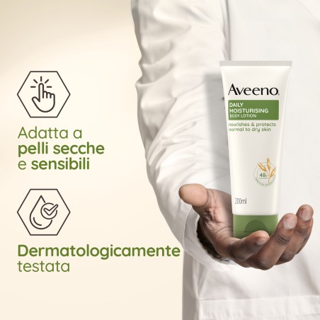 Crema idratante corpo Aveeno per uso quotidiano 200 ml