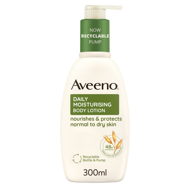 Crema idratante corpo Aveeno per pelle secca e sensibile 300 ml