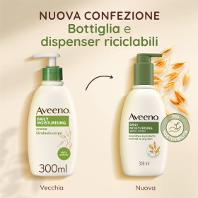 Crema idratante corpo Aveeno per pelle secca e sensibile 300 ml