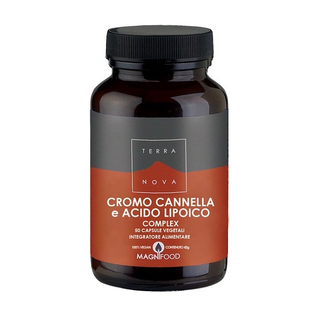 Forlive Terranova Cromo/cannella/acido Lipoico Complex 50 Capsule