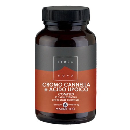 Forlive Terranova Cromo/cannella/acido Lipoico Complex 50 Capsule