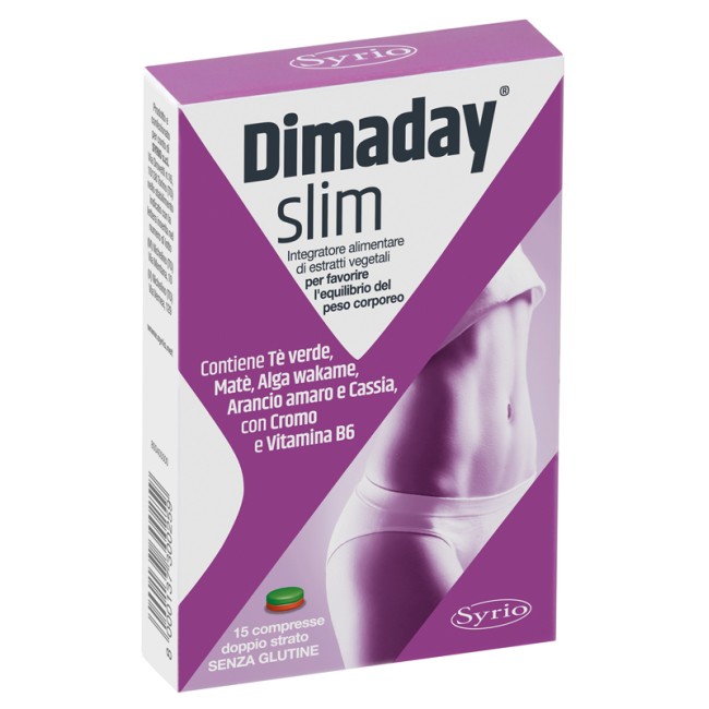 Syrio Dimaday Slim 15 Compresse Syrio Dimaday Slim 15 Compresse