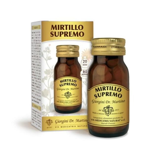Dr. Giorgini Mirtillo Supremo 80 Pastiglie