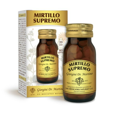 Dr. Giorgini Mirtillo Supremo 80 Pastiglie
