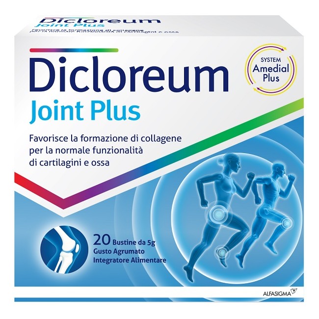 Alfasigma Dicloreum Joint Plus 20 Bustine 5 G Alfasigma Dicloreum Joint Plus 20 Bustine 5 G