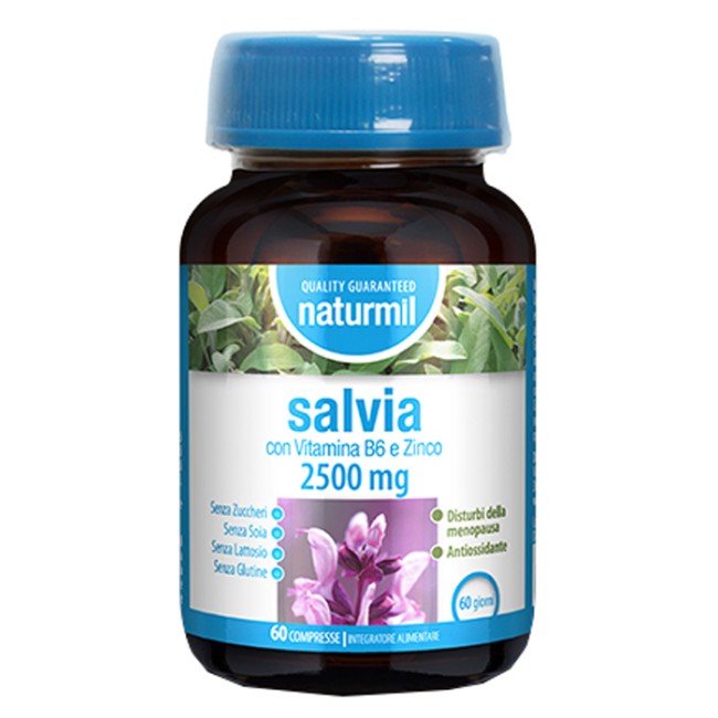 Dietmed Italia Naturmil Salvia 2500 Mg 60 Compresse