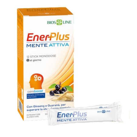 Bios Line Enerplus Mente Attiva 12 Stick Pack Da 10 Ml