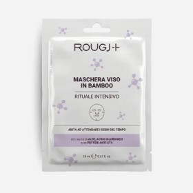 Rougj Maschera Viso Bamboo Anti Age maschera in tessuto monouso trattamento viso antietà