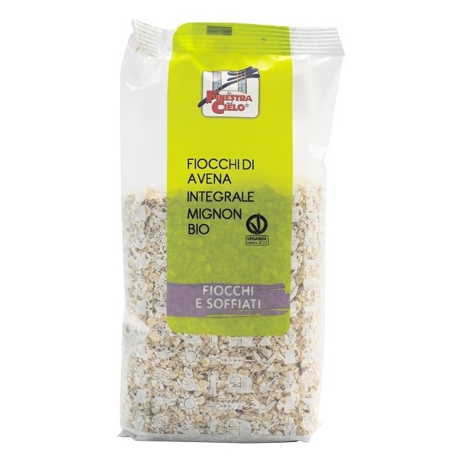 La Finestra Sul Cielo Fiocchi Di Avena Integrale Mignon Bio 500 G
