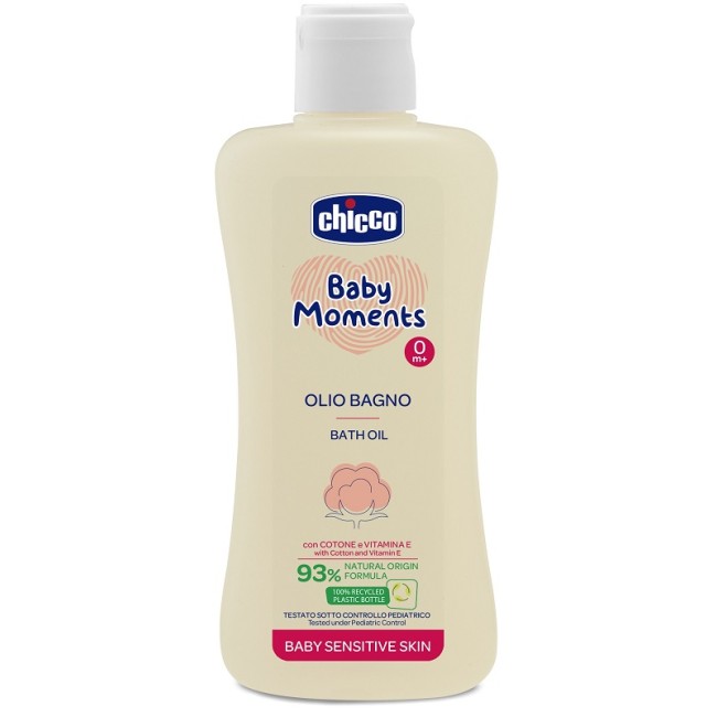 Chicco Baby Moments Olio Bagno Sens 200 Ml