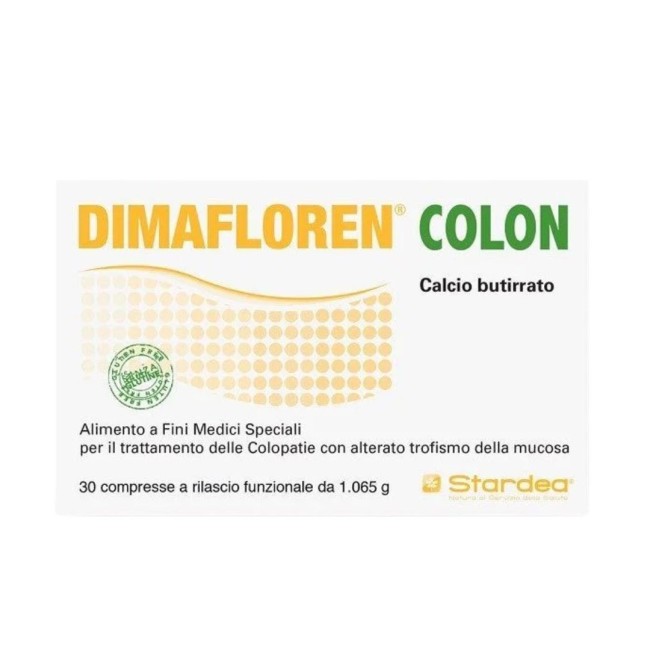 Stardea Dimafloren Colon 30 Compresse A Rilascio Funzionale 1085 Mg Senza Glutine Senza Lattosio