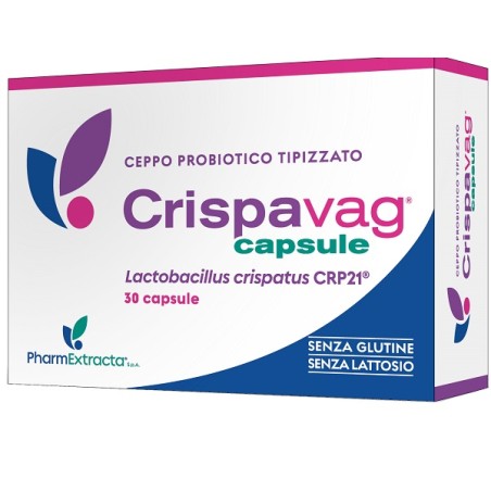 Pharmextracta Crispavag 30 Capsule Senza Glutine Senza Lattosio Pharmextracta Crispavag 30 Capsule Senza Glutine Senza Lattosio