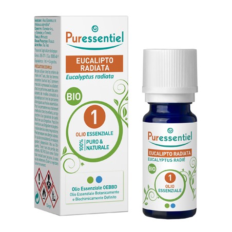 Puressentiel Eucalipto Radiata Olio Essenziale Bio 10 Ml Puressentiel Eucalipto Radiata Olio Essenziale Bio 10 Ml