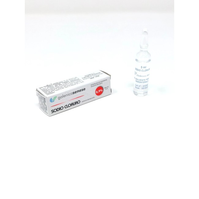 Soluzione fisiologica sterile Sodio Cloruro 0,9% fiala da 5 ml