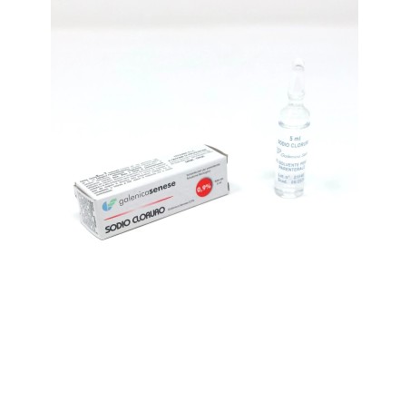 Soluzione fisiologica sterile Sodio Cloruro 0,9% fiala da 5 ml