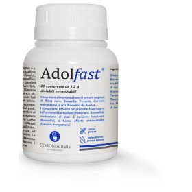 Corobios Italia Nutraceut. Adolfast 20 Compresse Masticabili In Flacone