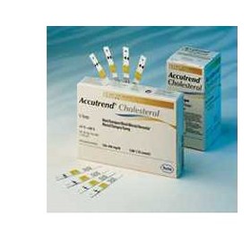 Roche Test Colesterolo Totale Accutrend Cholesterol 25 Pezzi