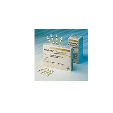 Roche Test Colesterolo Totale Accutrend Cholesterol 25 Pezzi