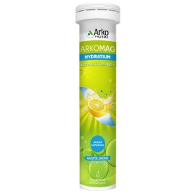 Arkopharma Arkomag Hydratium Reidrata E Ricarica Limone 24 Compresse Effervescenti Senza Zuccheri Con Edulcorante