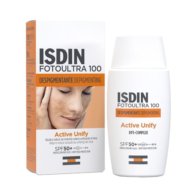 Isdin Active Unify Spf50+ Protezione Solare Viso 50 Ml